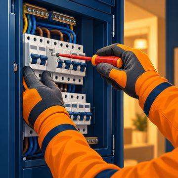 Illustration d’une intervention de électricité