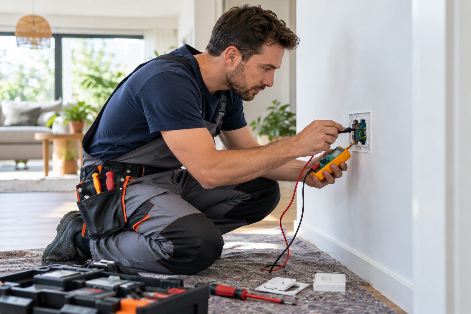 Électricité : intervention professionnelle illustrant prise de terre : comprendre un contrôle d'installation à Béziers
