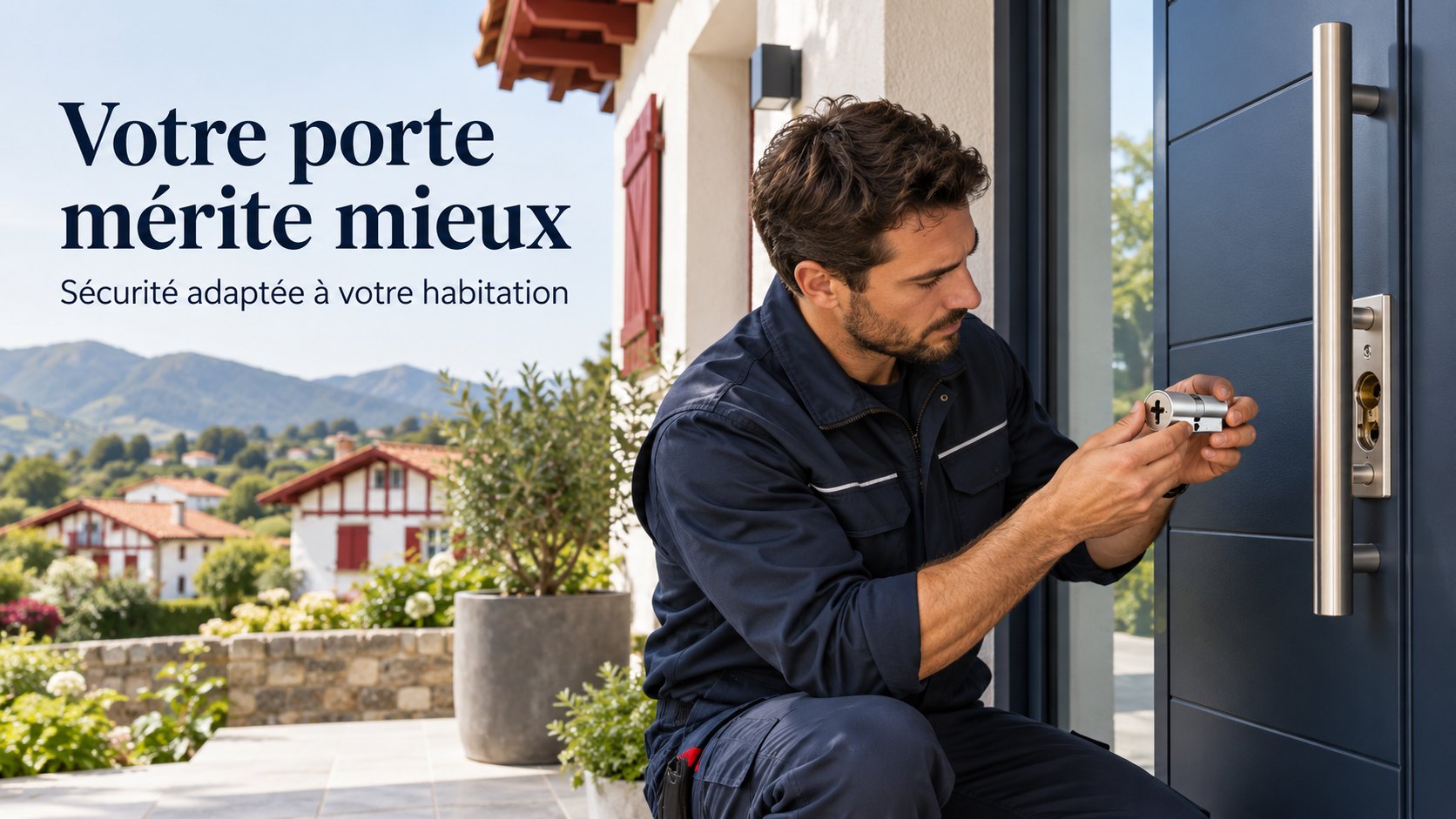 Illustration professionnelle : serrure multipoints : les contrôles avant un remplacement